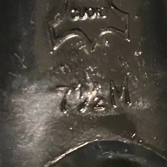 Via Spia black peep-toe pump - sz 7.5 - Picture 11 of 12